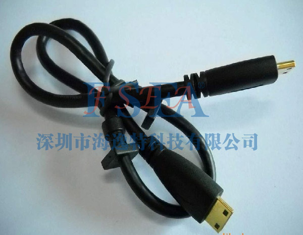 迷你HDMI 对迷你HDM高清音视频I连接线